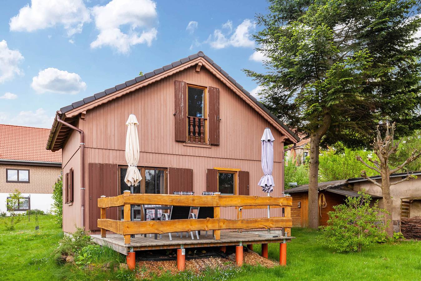 Geheel appartement, Jullie idyllische toevluchtsoord in de natuur – ‘Vakantiehuis Sonne’ met privéterras, tuin en wifi in Hohnstein, Elbezandsteengebergte
