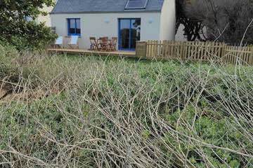 Gîte pour 2 personnes, avec jardin et terrasse, animaux acceptés à Plozévet