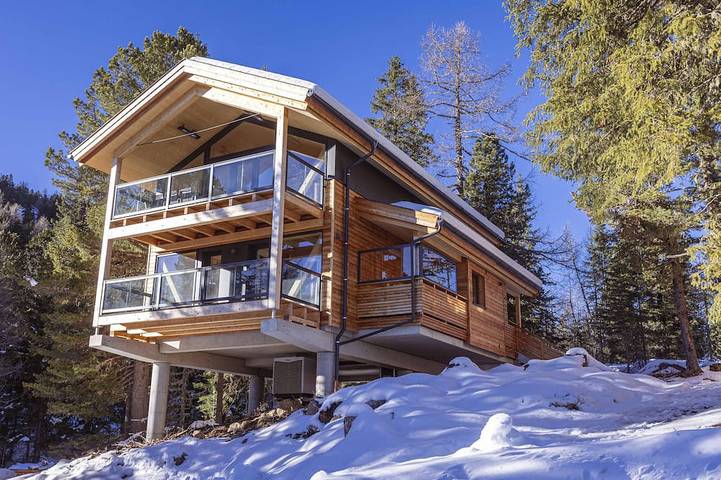 Chalet für 8 Personen, mit Balkon und Sauna sowie Whirlpool in Turrach