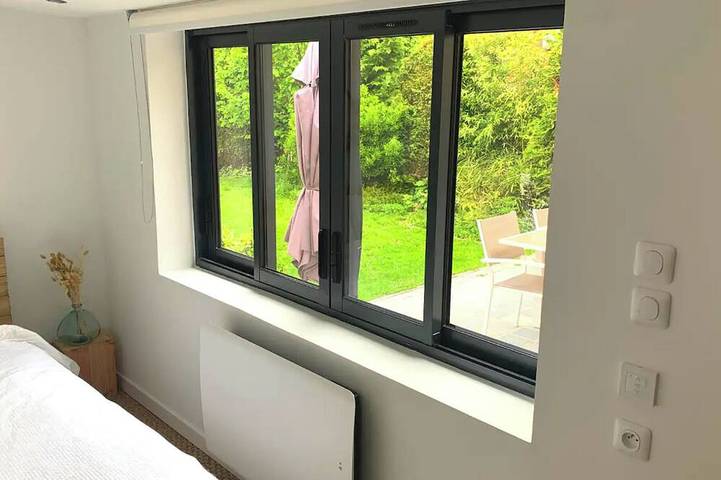 Gîte pour 2 personnes, avec jacuzzi et jardin à Croix (homonymie) - 4