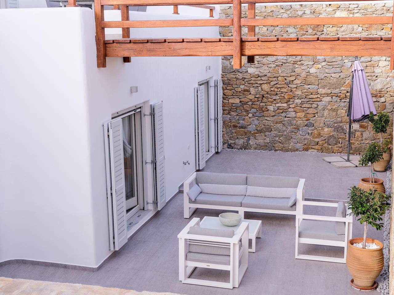 Secret Island - 5 master bedroom, private pool in Tourlos (Mykonos), Mykonos