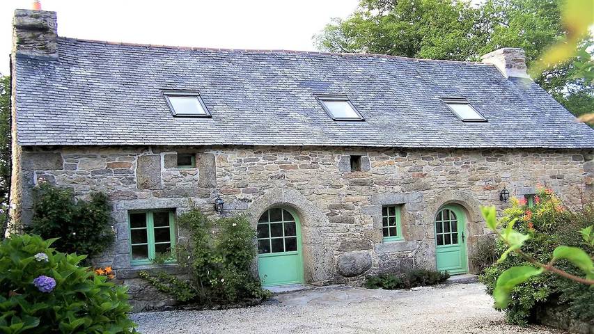 Maison de vacances pour 5 personnes, avec jardin et terrasse à Huelgoat