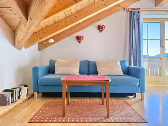 Ferienwohnung für 2 Personen, mit Garten und Ausblick sowie Balkon in Seeg - 2
