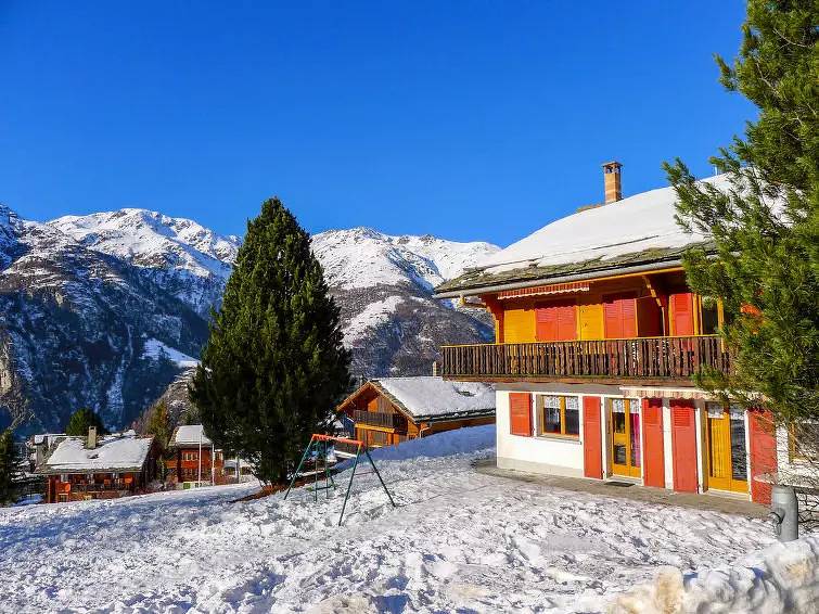 Entire apartment, 3 Pièces 4 Personnes in Grächen, Wallisian Alps