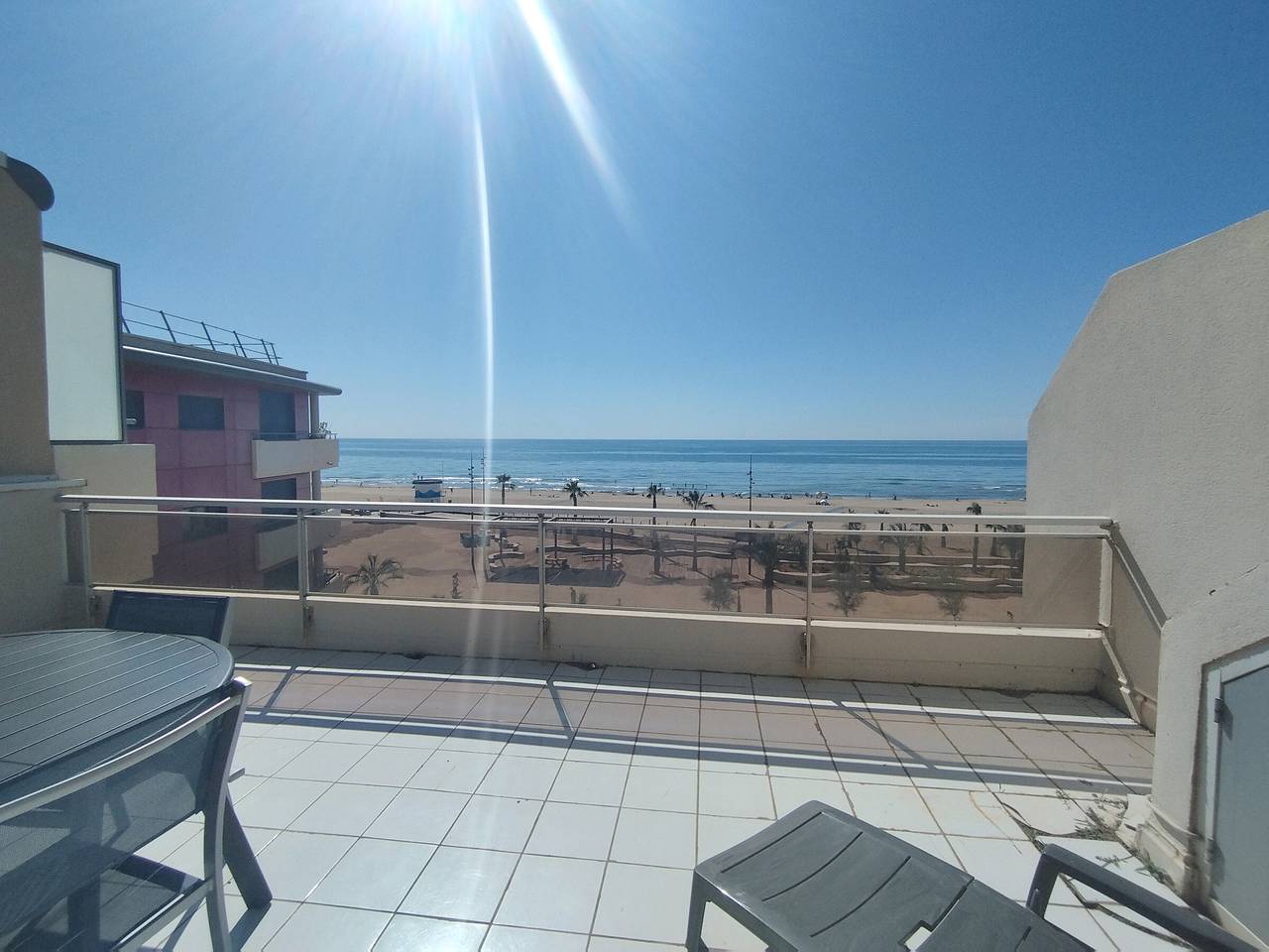 Appartement entier, T4 en Front de Mer pour 6 pers avec Climatisation et Parking à Narbonne-Plage in Narbonne Plage, Narbonne