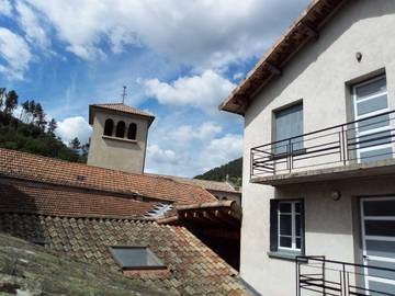 Cottage pour 2 personnes, avec vue et jardin à Saint-Sauveur-de-Montagut