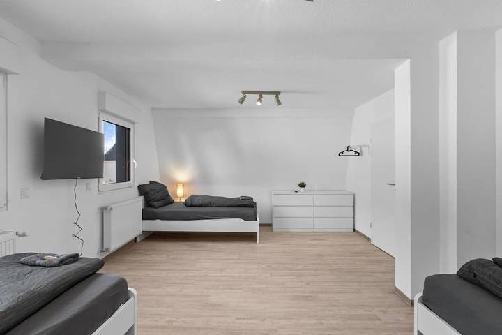 Ferienwohnung für 8 Personen, mit Balkon und Garten in Trebur - 3