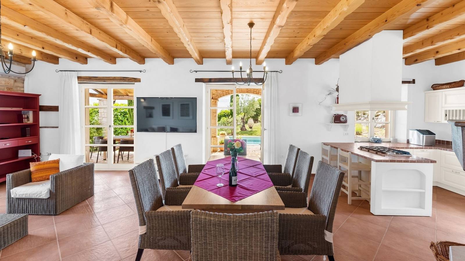 Wunderschöne Villa Habibi mit Pool in Buzet, Zentralistrien