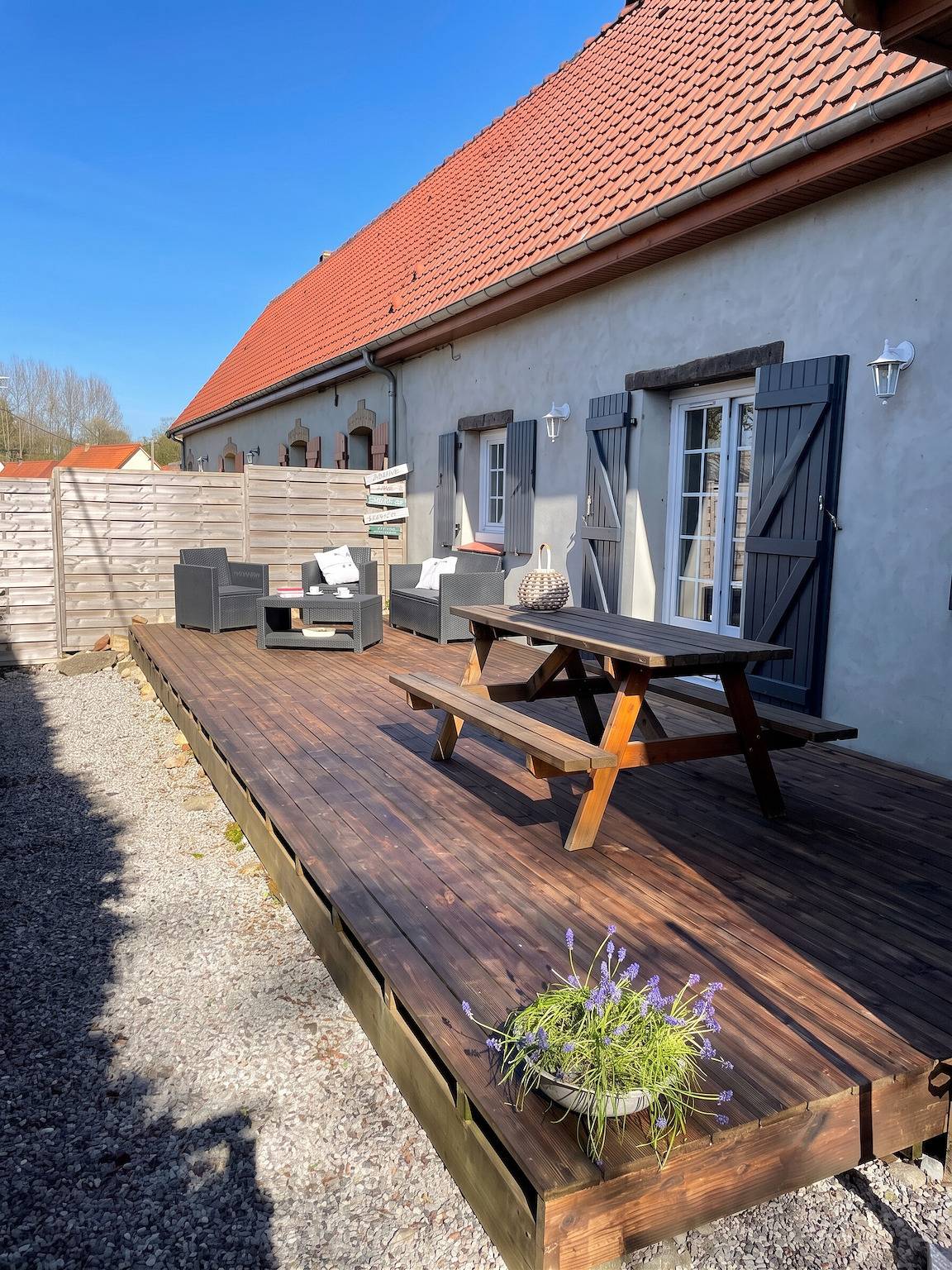 Familienhaus mit Gemeinschaftspool in Lottinghen in Lottinghen, Boulogne-sur-Mer und Umgebung
