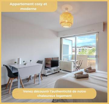 Gîte pour 2 personnes, avec balcon à Étrembières