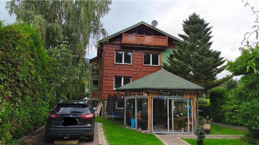 Apartament wakacyjny dla 2 osób, z ogród i sauna oraz taras w Szczyrk