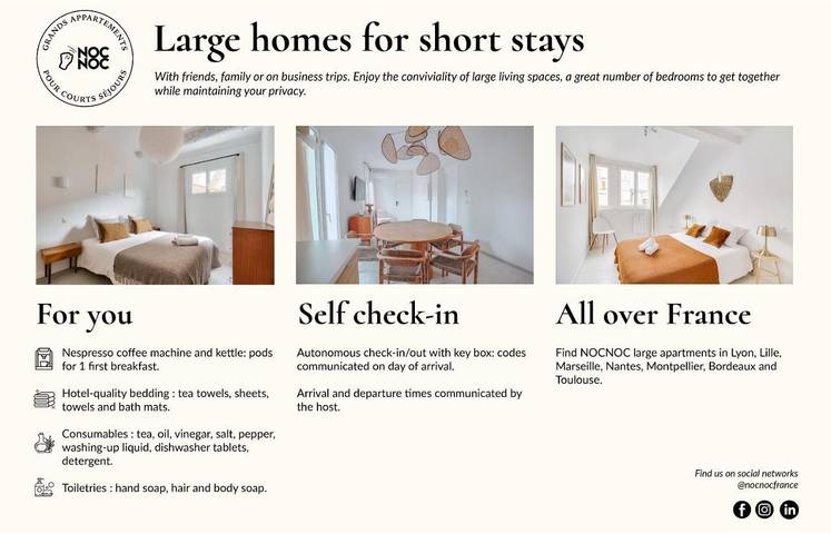 Gîte pour 19 personnes, avec balcon dans Gare De Marseille Saint Charles - 4