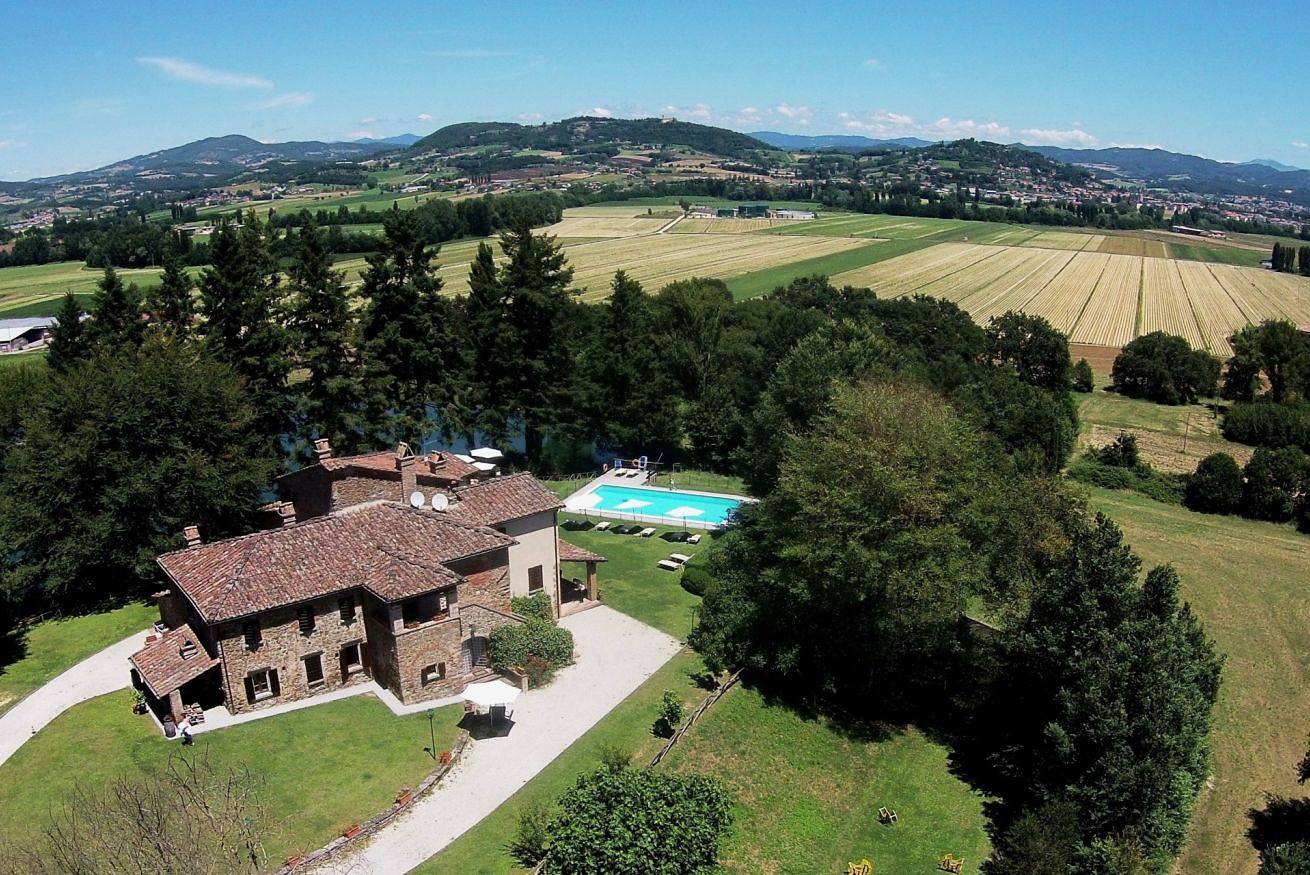 Villa Illuminata in Città di Castello, Valtiberina