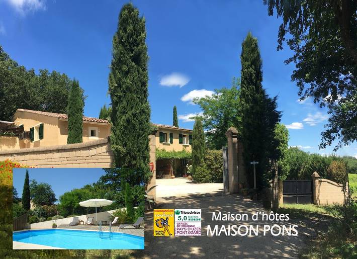 Cottage pour 2 personnes, avec piscine et jardin, animaux acceptés à Pougnadoresse