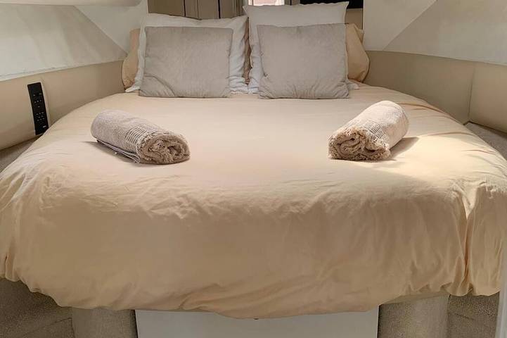 Péniche pour 6 personnes, animaux acceptés dans Port Pierre Canto Cannes - 4