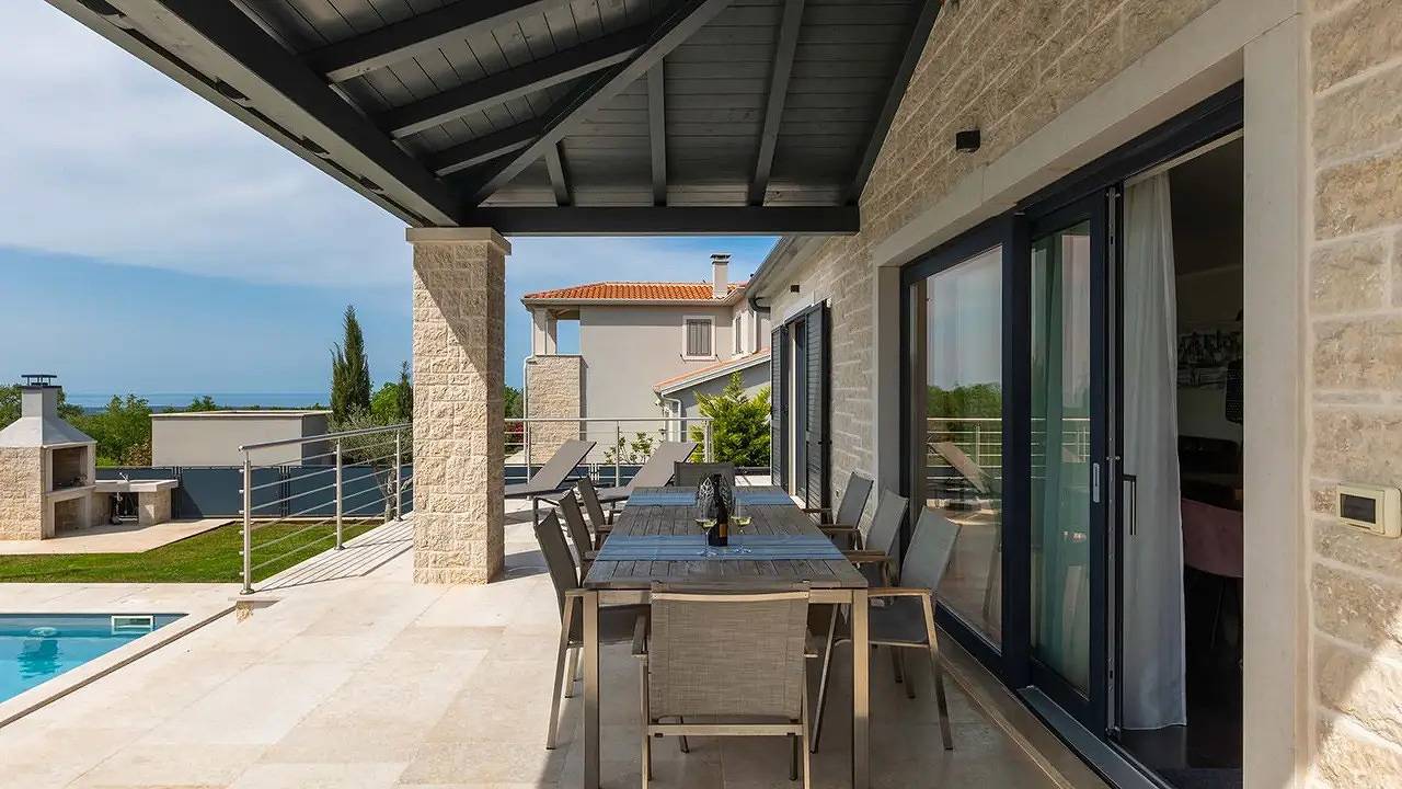 Villa für 8 Personen (183 m²) in Višnjan in Visignano (Općina), Istria centrale