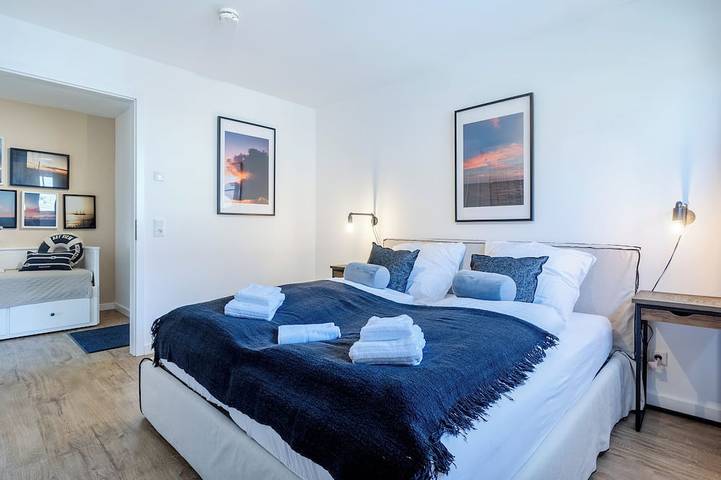Ganze Wohnung, Fewo Porthouse Whg. 4 Büsum – Hafenlage, Balkon & Hund erlaubt in Hafen Büsum, Büsum