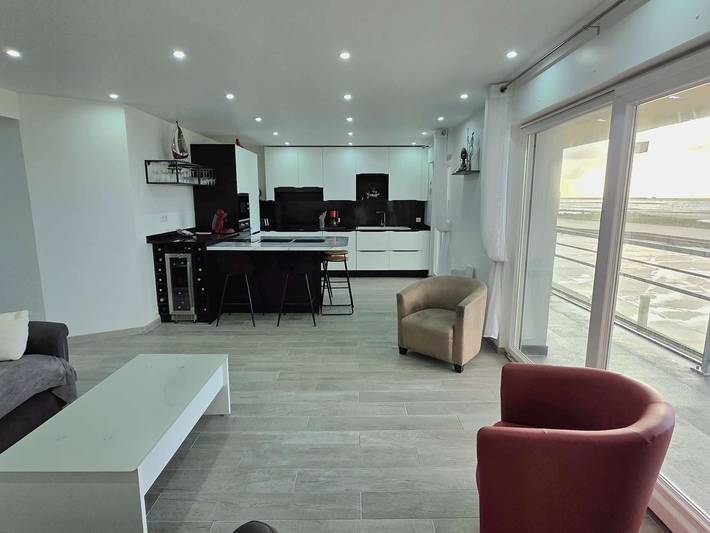 Gîte pour 4 personnes, avec balcon dans Plage de Wimereux - 4