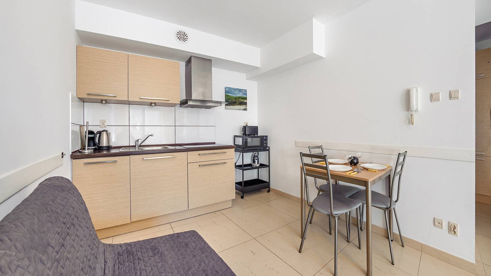 Cały apartament wypoczynkowy, Apartament wakacyjny dla 3 osób z ogród in Sarbinowo, Powiat koszaliński
