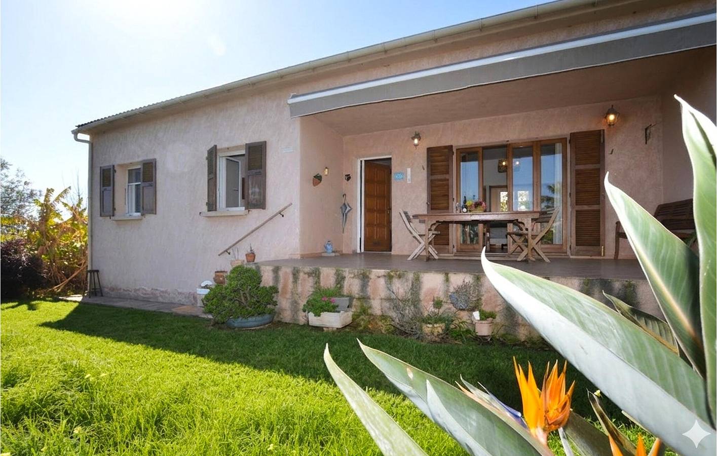 Reizende Ferienwohnung am Meer mit Terrasse und Parkplatz, in Strandnähe in San-Giuliano, Corte und Umgebung