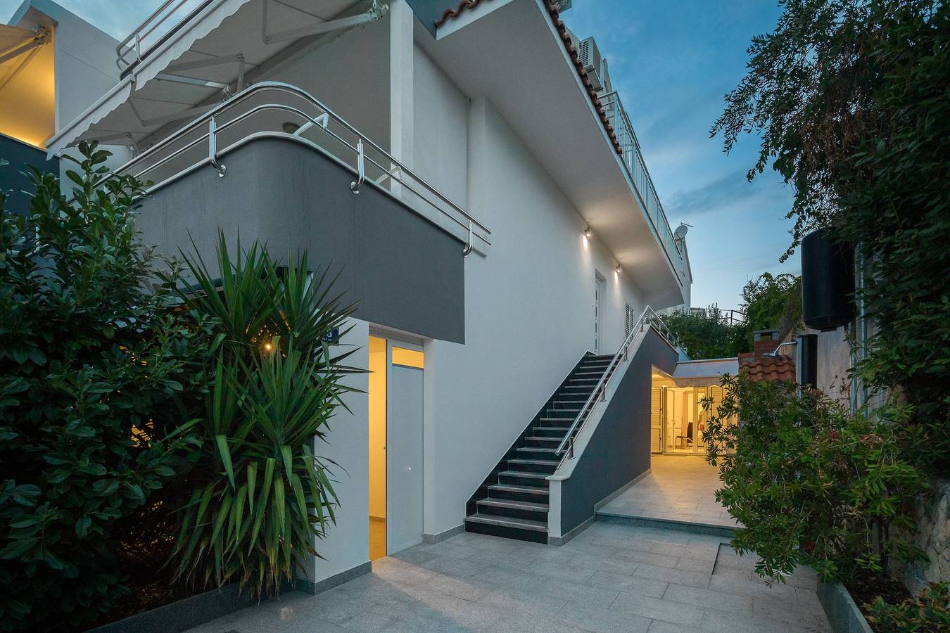 Cały apartament, Jednopokojowy apartament z tarasem Seget Vranjica (Trogir) A-978-c in Seget Vranjica, Żupania splicko-dalmatyńska
