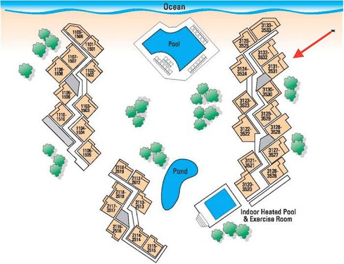 Vacation apartment for 6 people, with pool and hot tub as well as yard and sauna - 1