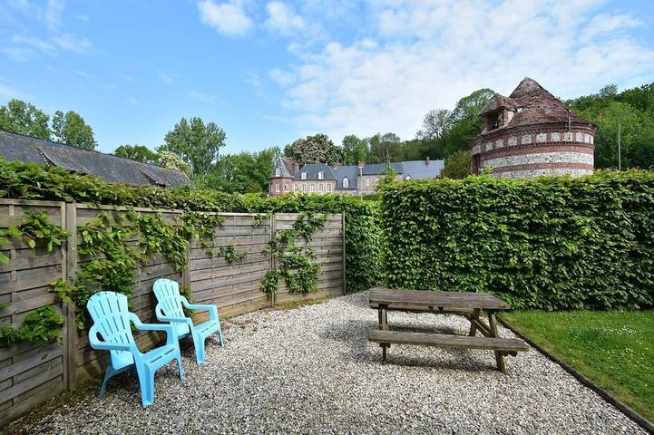 Gîte pour 6 personnes, avec jardin à Le Bourg-Dun