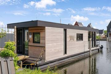 Hausboot für 4 Personen, mit Garten und Balkon am Ijsselmeer