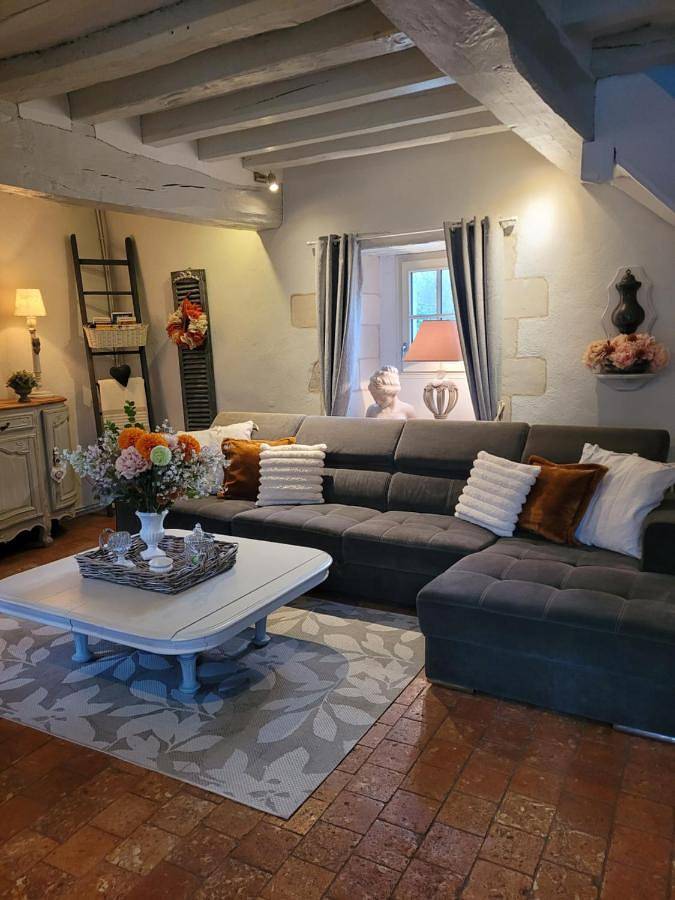 Location de vacances pour 9 personnes, avec jardin et piscine à Les Rosiers-sur-Loire - 2