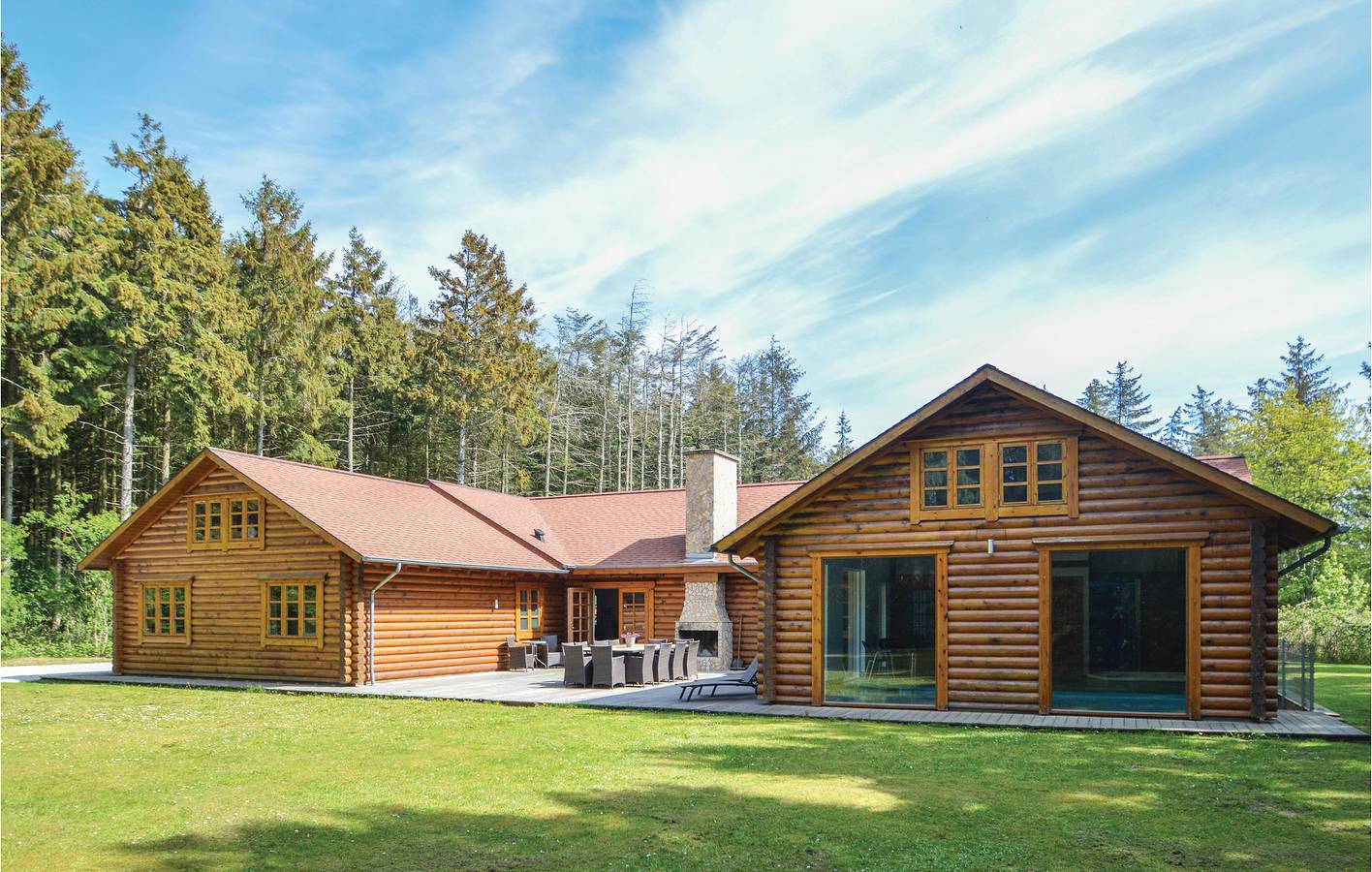 Ferienhaus für 16 Personen mit Terrasse in Hjørring und Umgebung