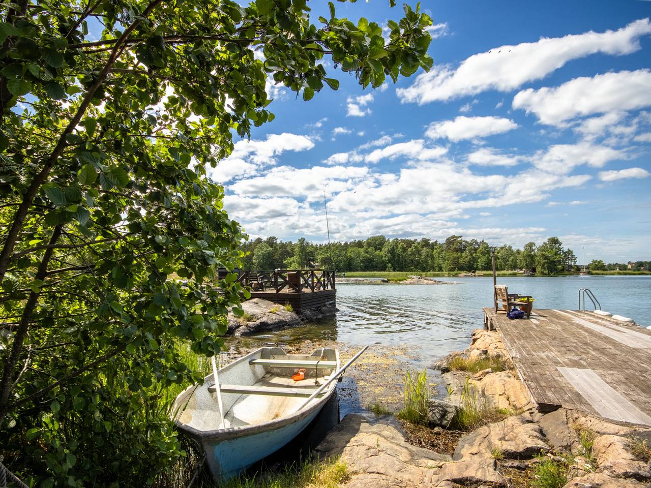 Skärgårdsdröm på ön in Oxelösund, Schwedische Ostsee
