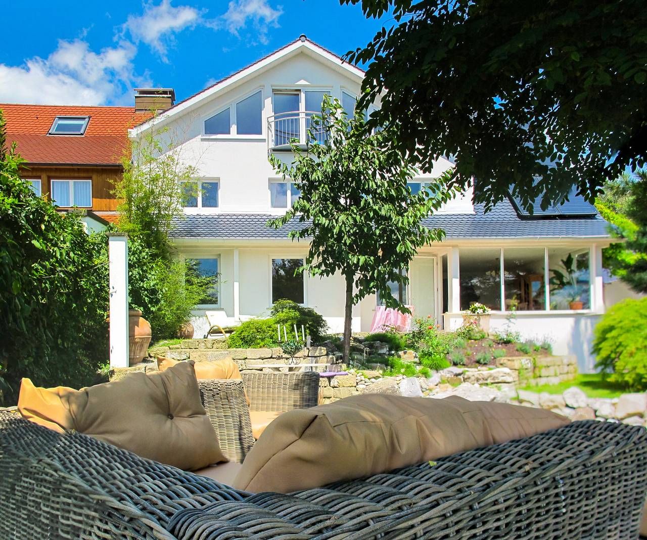 Ganze Ferienwohnung, Haus See-und Säntisblick "Eg" in Friedrichshafen, Region Bodensee-Oberschwaben