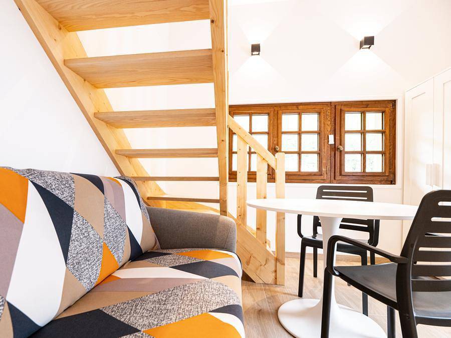 Camping Des Neiges - Apartamento 2 personas - Amueblado Vf2 in Aigueblanche, Savoie