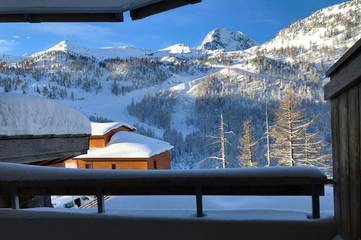 Gîte pour 4 personnes, avec balcon et vue dans Isola 2000