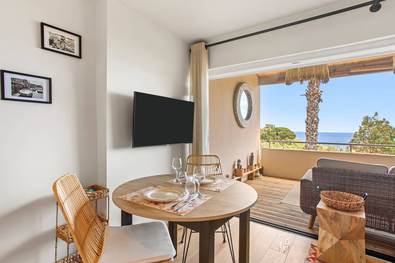 Ganze Wohnung, Ferienwohnung "Ramatuelle" mit Meerblick, Terrasse & Nähe Pampelonne Strand in Pampelonne, Ramatuelle