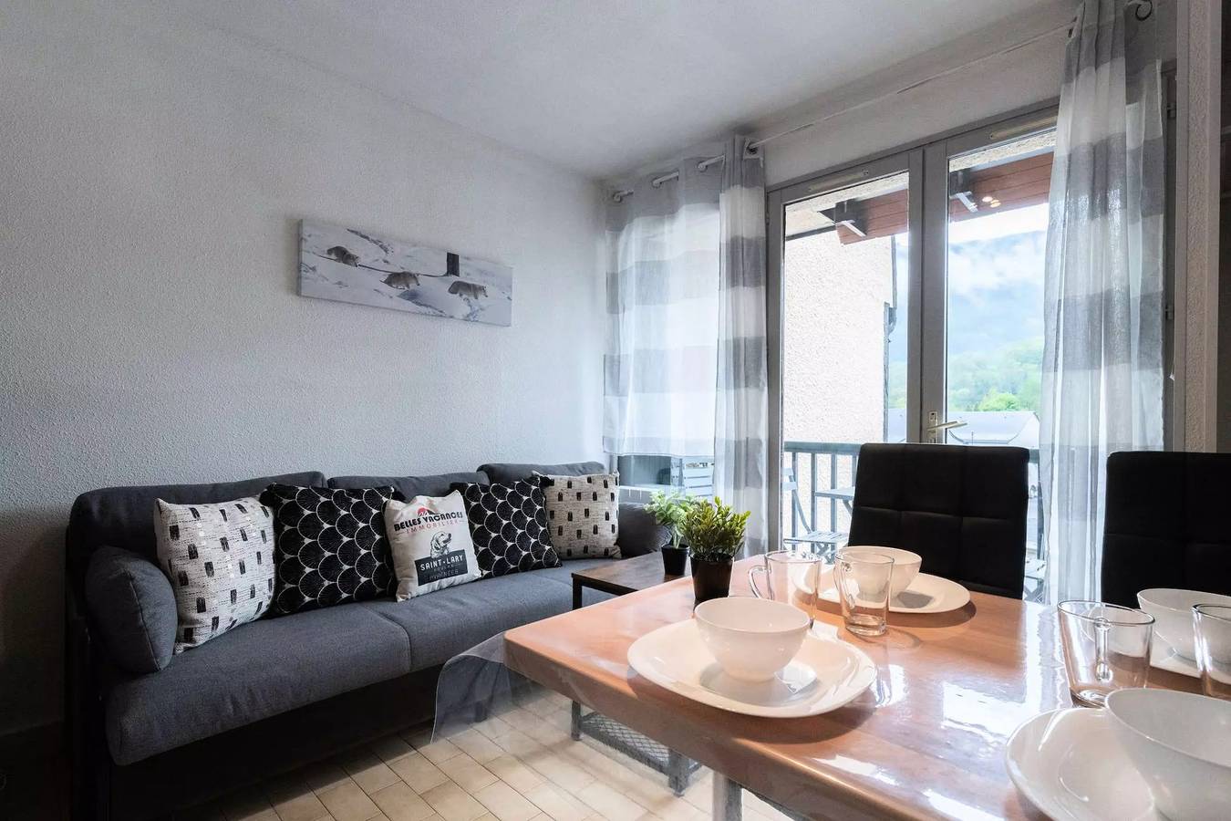 Estudio entero, Alquiler Vielle Aure Cerca del teleférico in Vielle-Aure, Parque nacional de los Pirineos