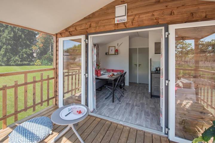 Camping pour 2 personnes, avec Terrasse et Jardin