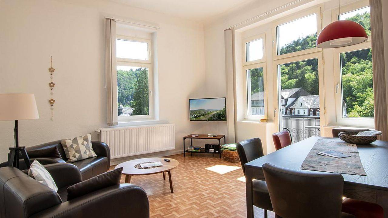 Ganze Ferienwohnung, Ferienwohnung für 4 Personen (75 m²) in Bad Bertrich in Bad Bertrich, Traben-Trarbach und Umbegung
