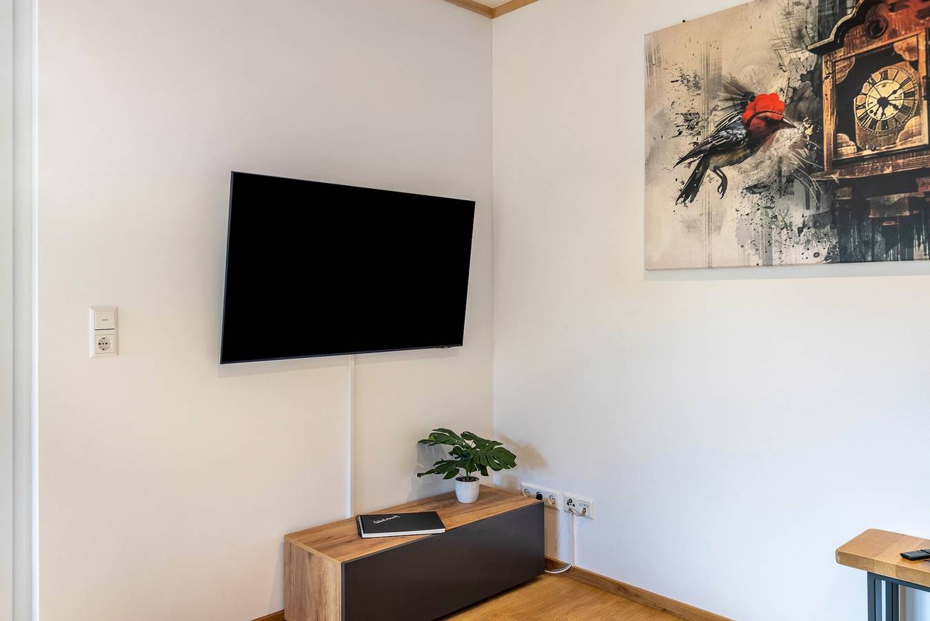 Ganze Wohnung, Ferienwohnung 'Bergpanorama' mit Bergblick, Gemeinschaftsterrasse und Wlan in Triberg, Südschwarzwald