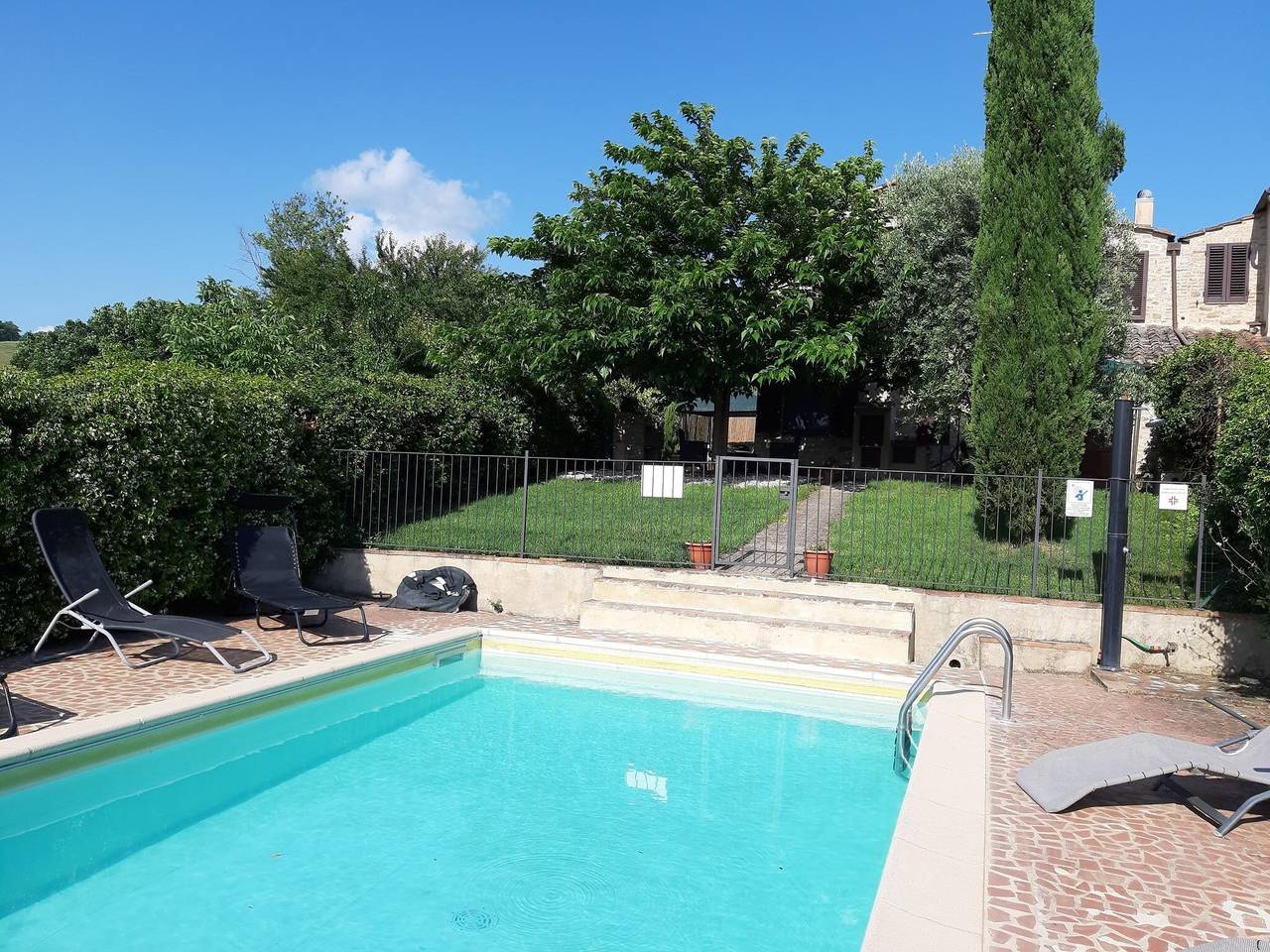 Toskanischer Kurzurlaub mit Garten in San Giovanni d'Asso, Montalcino
