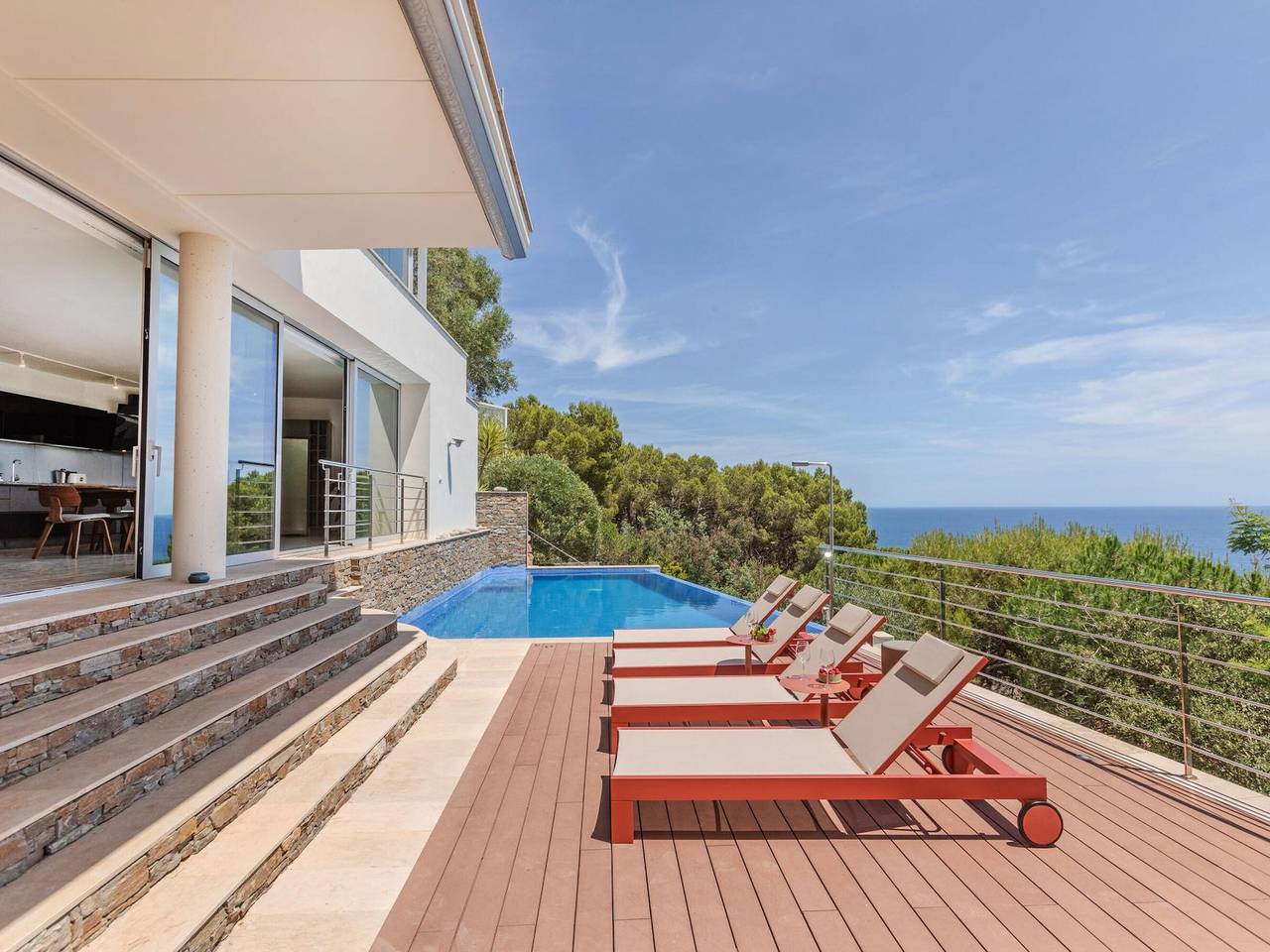 Maison de standing, vue mer - 8 pers. in Aigua Xelida, Palafrugell