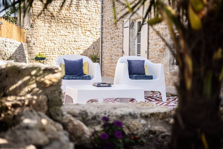 Cottage pour 2 personnes, avec jardin à Nieulle-sur-Seudre
