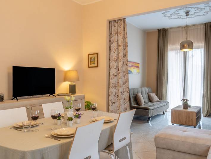 Appartement de vacances pour 5 personnes, avec piscine et jardin, animaux acceptés - 1