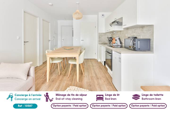 Appartement entier, Confort et bel appartement au coeur de Lacanau in Lacanau Ocean, Lacanau