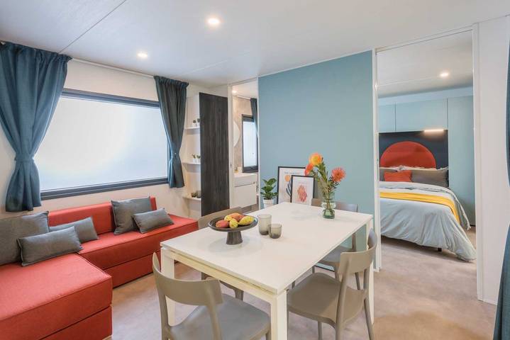Camping voor 4 personen, met Kinderzwembad en Sauna in Emilia-Romagna