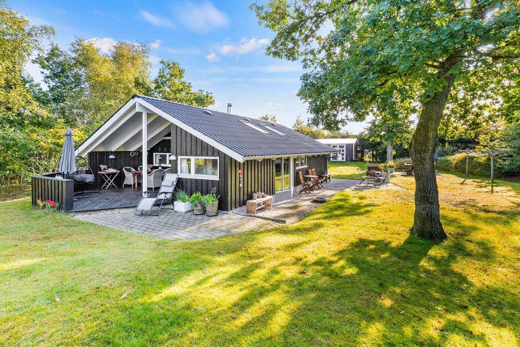 Beautiful, well-maintained holiday home with sauna & spa for 5 people in Henne, Lake Filsø