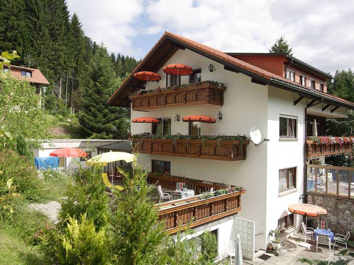 Haus Bernhardt-Fromm - Einzelzimmer Nr. 4 mit Etagen-Wc und Etagen-Dusche in St. Blasien, Südschwarzwald