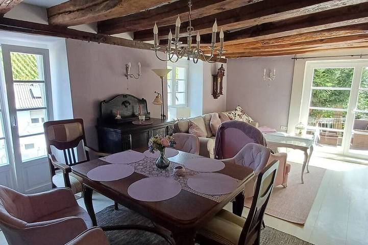 Ferienwohnung für 6 Personen, mit Balkon und Garten in Geisenheim