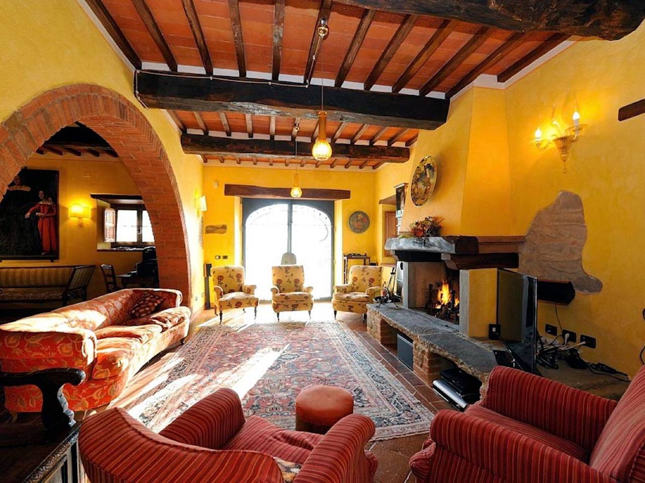 Villa familiare toscana con sauna in Reggello, Valdarno