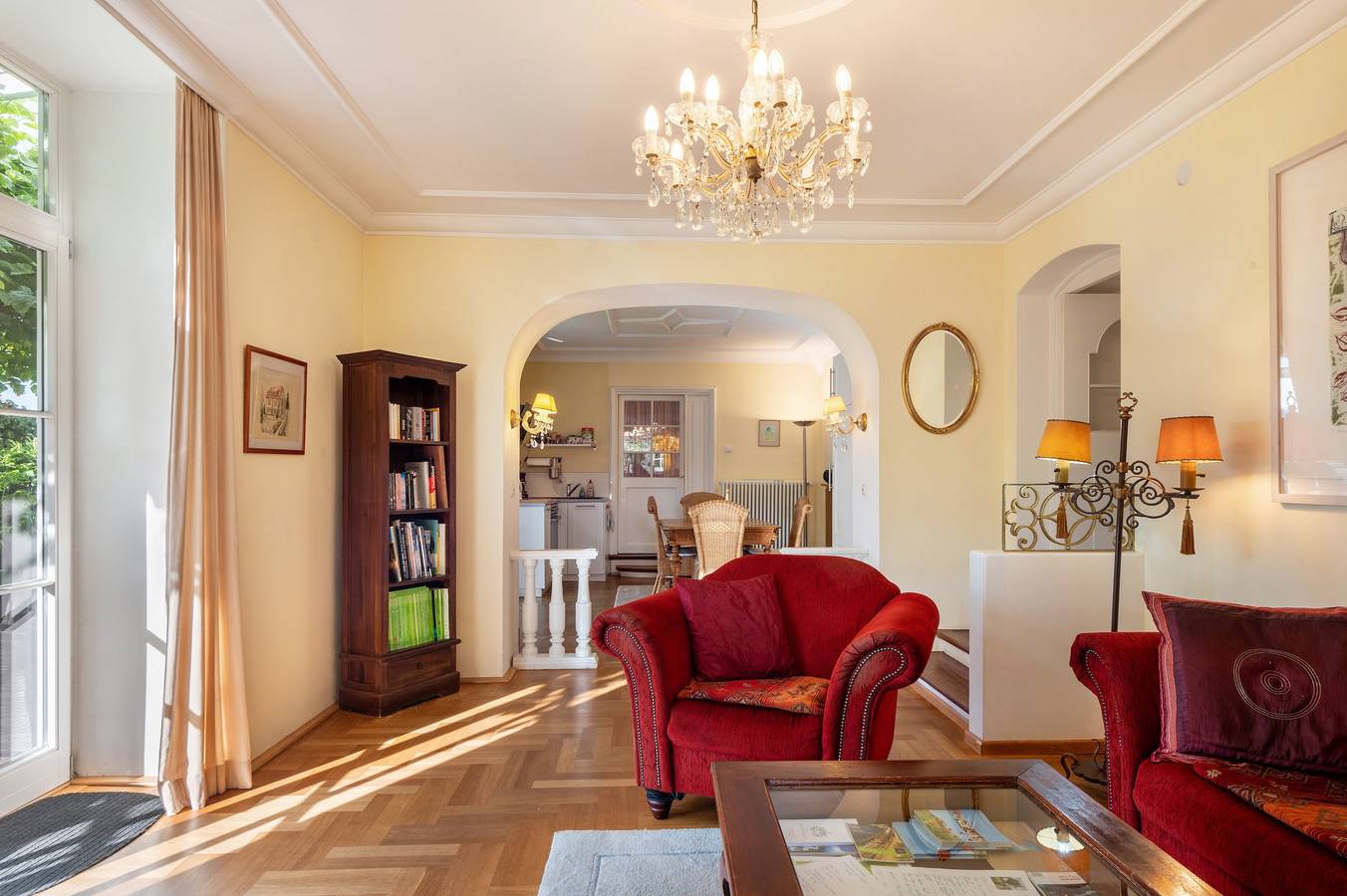Ganze Wohnung, Ferienwohnung 'Villa Schlössle' mit Bergblick, privater Terrasse und Wlan in Badenweiler, Südschwarzwald